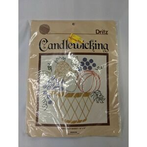 Dritz Candlewicking 9030 Fruit Basket 12x12 Inch Kit